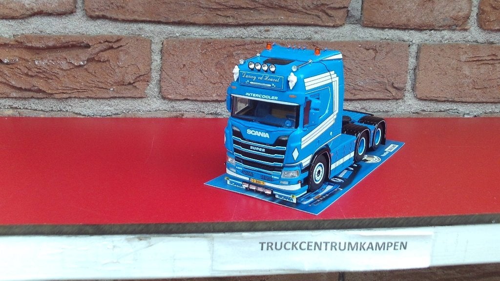 WSI  Scania  R  Highline  van  Danny  van  den  Heuvel., Ophalen of Verzenden, Nieuw, Bus of Vrachtwagen, Wsi