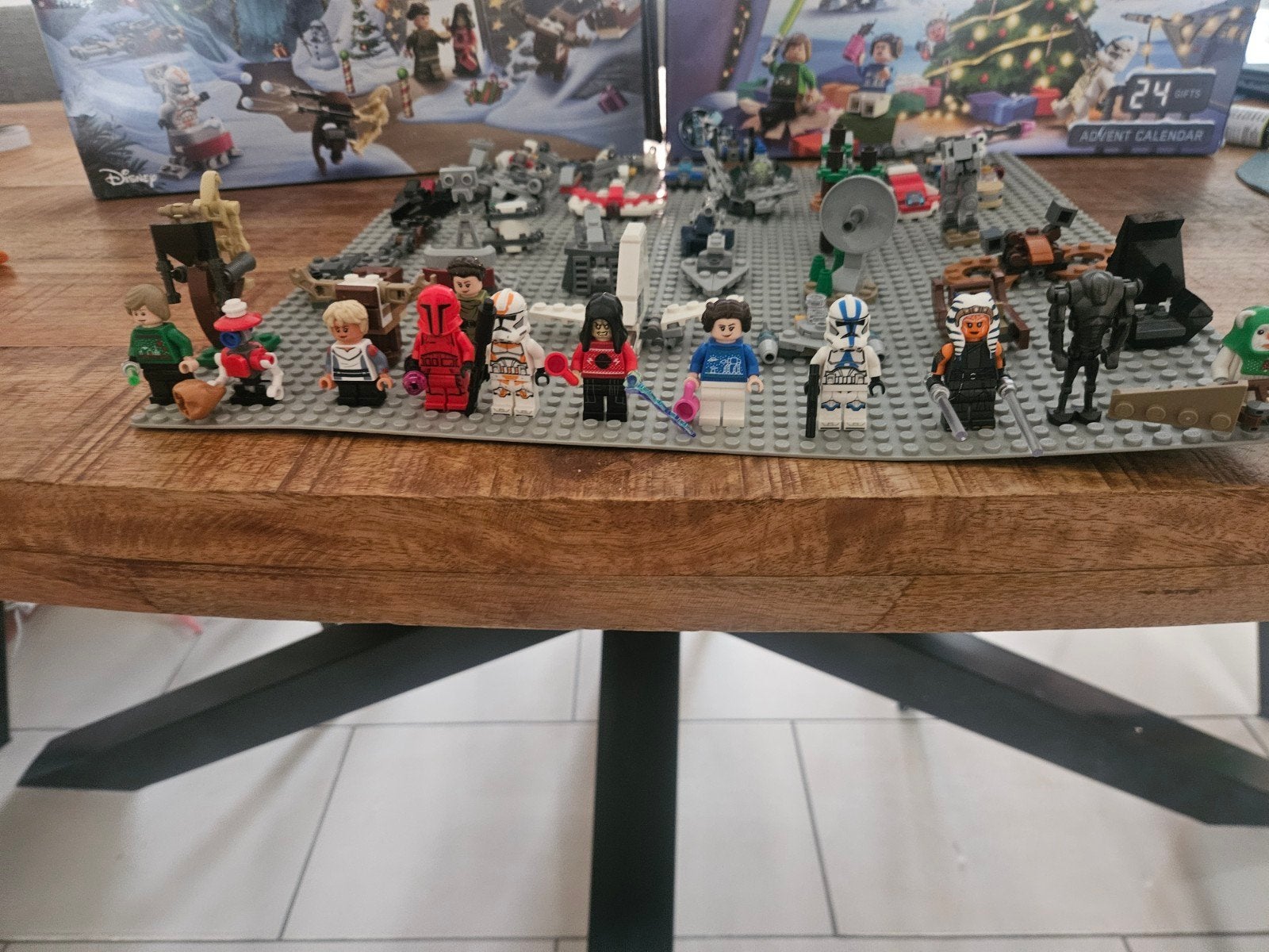 lego starwars advent kalenders, Lego, Ophalen of Verzenden, Zo goed als nieuw, Complete set