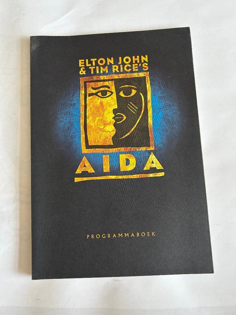 Programmaboek Aida de musical, Ophalen of Verzenden, Zo goed als nieuw, Ballet of Musical