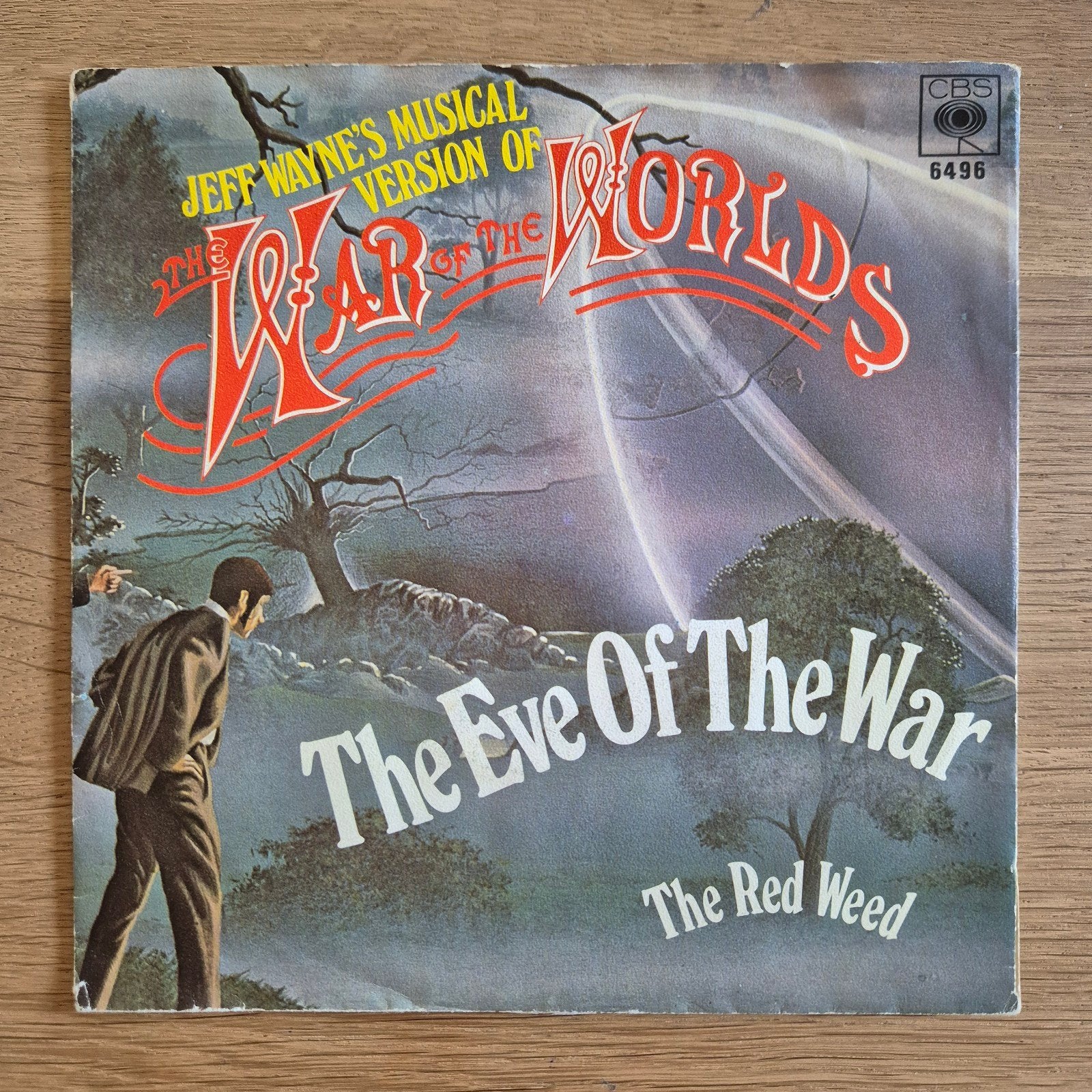 Jeff Wayne's The War of the Worlds - The Eve of the War, Gebruikt, 7 inch, Ophalen of Verzenden, EP