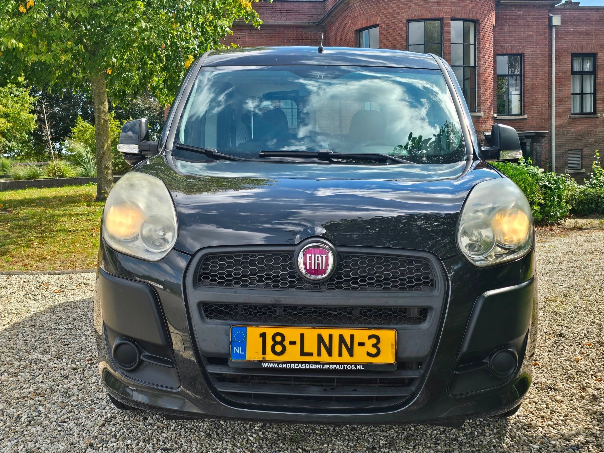 Fiat Doblò 1.4 Dynamic 7p. Airco 2x Zijdeur Trekhaak APK 01, Auto's, Fiat, Voorwielaandrijving, Gebruikt, Doblo, 7 stoelen