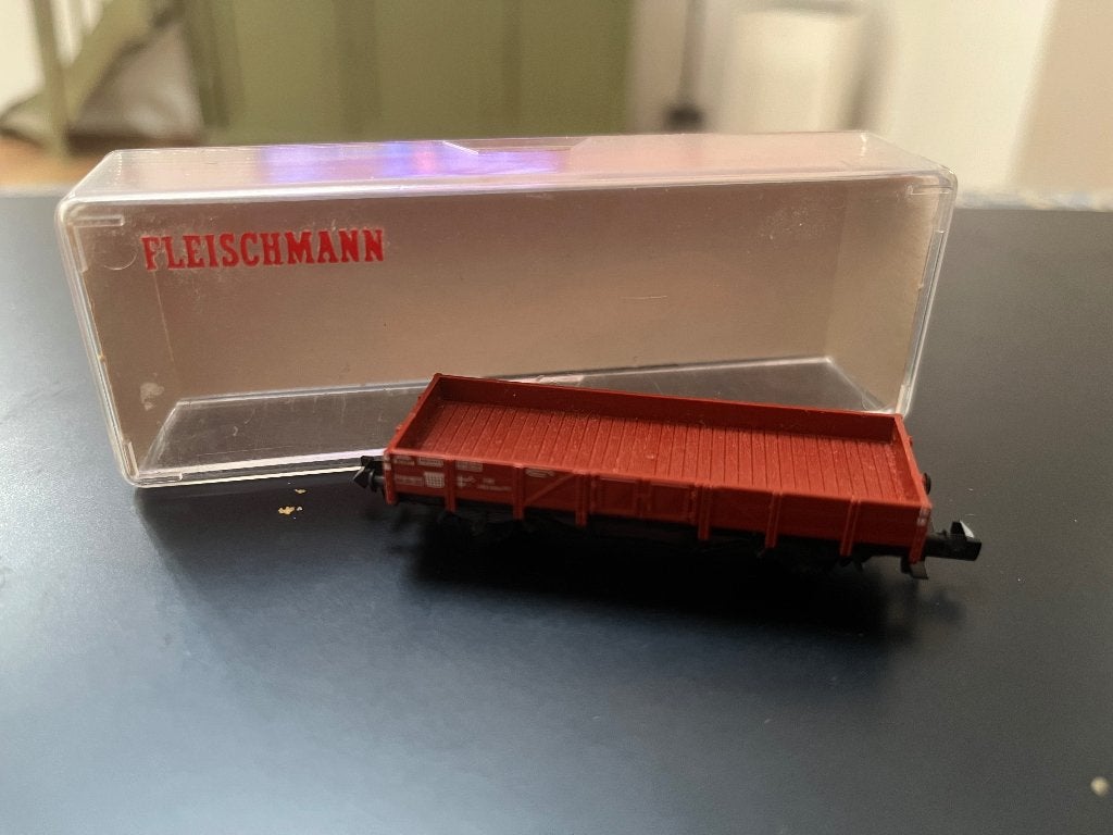 Fleischmann wagon, Ophalen, Gebruikt, Gelijkstroom, Fleischmann