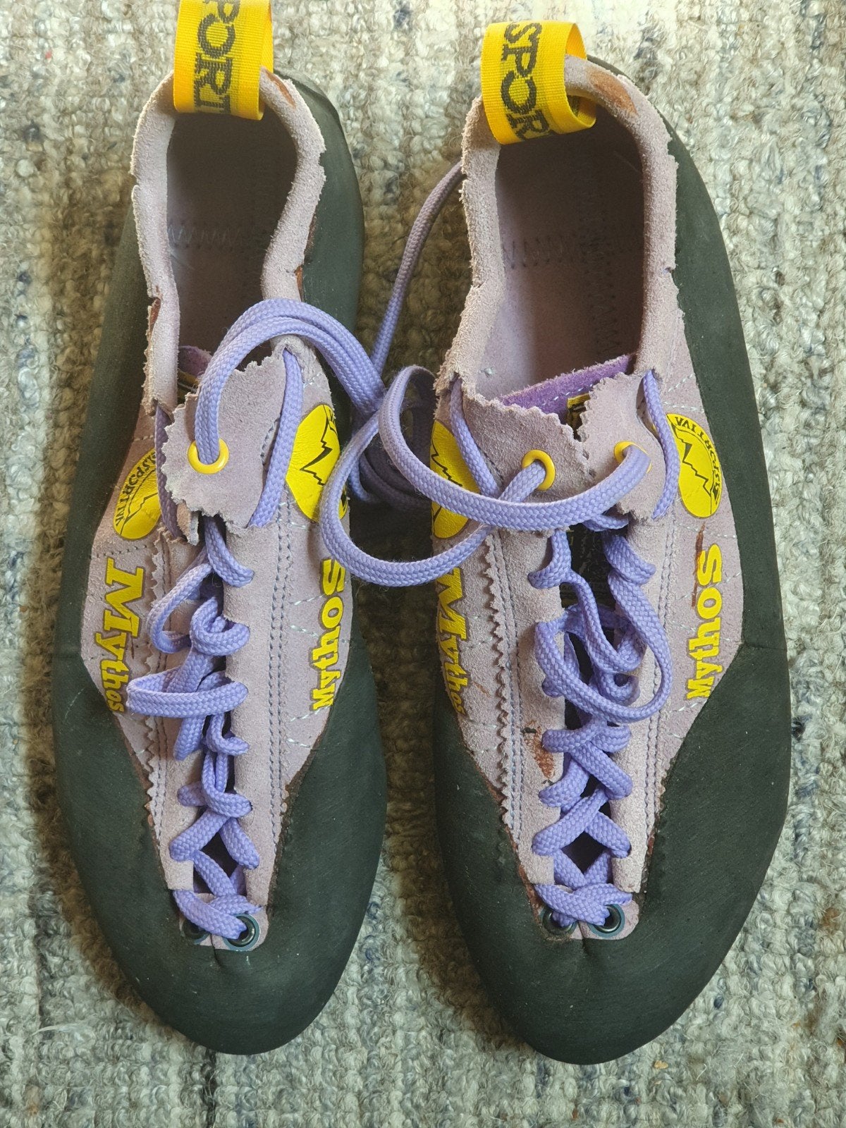 La Sportiva Klimschoenen Maat 39,5 - Zo goed als nieuw, Sport en Fitness, Klimsport, Ophalen, Zo goed als nieuw, Klimsportschoenen