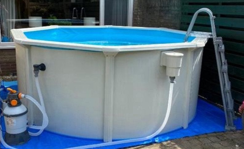 Bestway Hydrium stalen zwembad Ø300 cm, Ophalen, Gebruikt