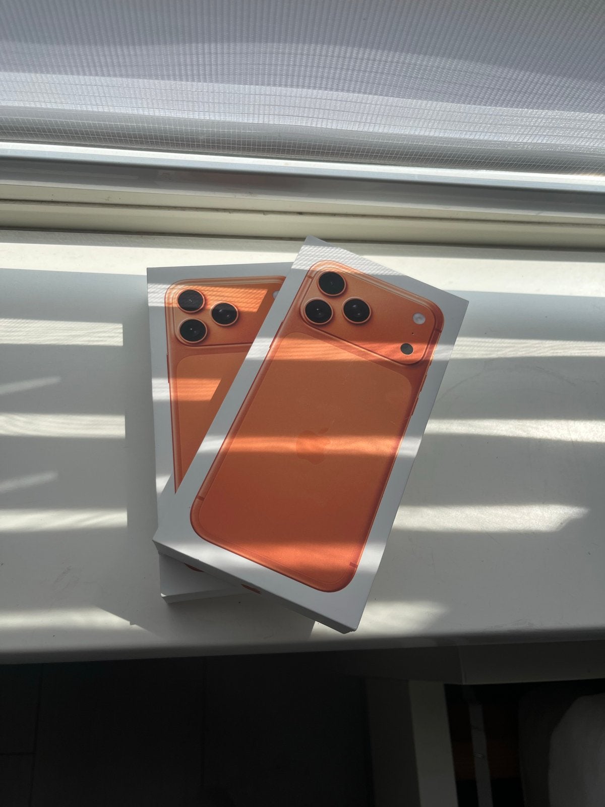 Nieuwe iPhone 17 Pro Max in doos (oranje), 256 GB, Overige modellen, Nieuw, Ophalen of Verzenden
