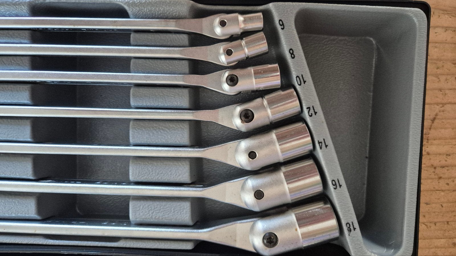 Nieuwe Force kniesleutel set 10-delig (6-27 mm), Ophalen, Overige merken