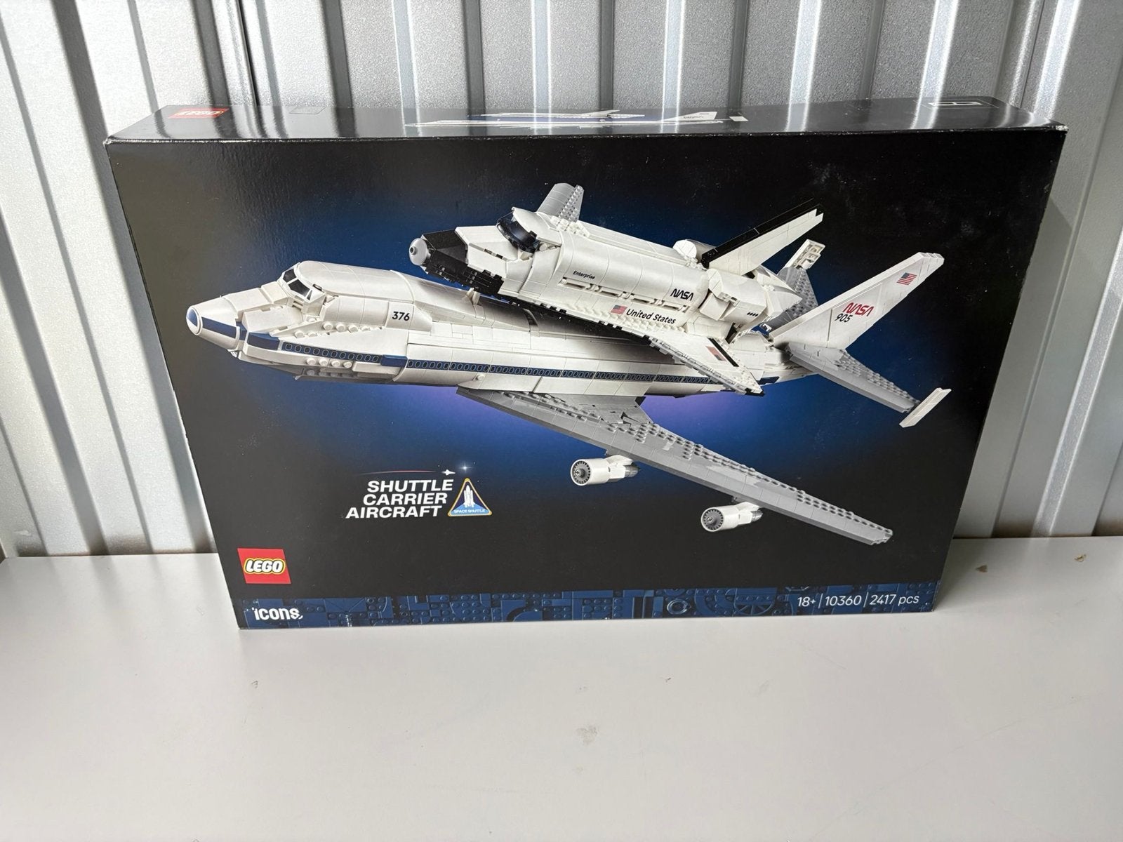 LEGO Icons 10360 NASA Space Shuttle Discovery, Ophalen, Compleet, Lego, Zo goed als nieuw