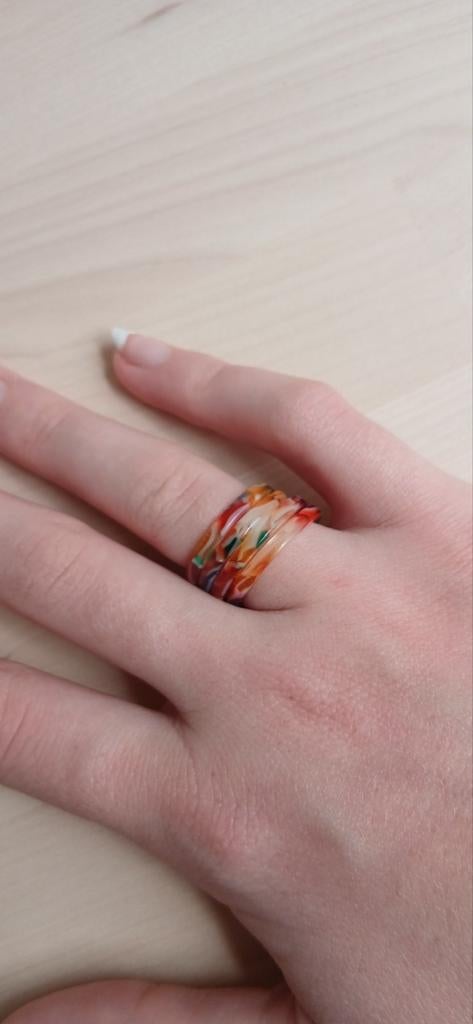 Epoxy ringen, Ophalen of Verzenden, Nieuw, 17 tot 18, Dame