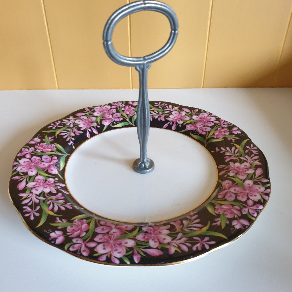 Royal Albert, Fireweed Bonbonschaal hapjes schaal etagère, Ophalen of Verzenden, Gebruikt