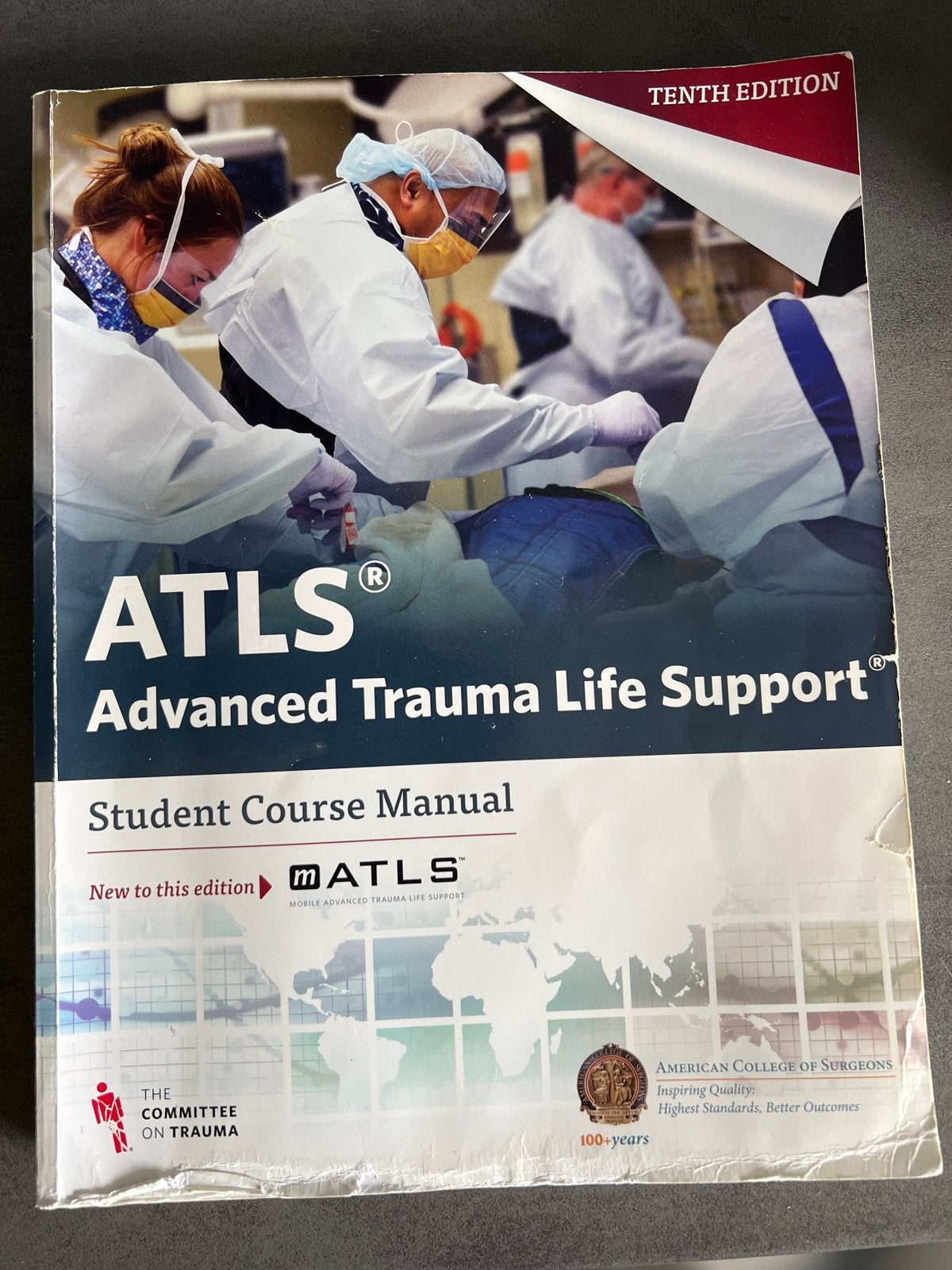 ATLS Advanced Trauma Life Support Student Course Manual, Boeken, Studieboeken en Cursussen, Ophalen of Verzenden, Beta, Gelezen