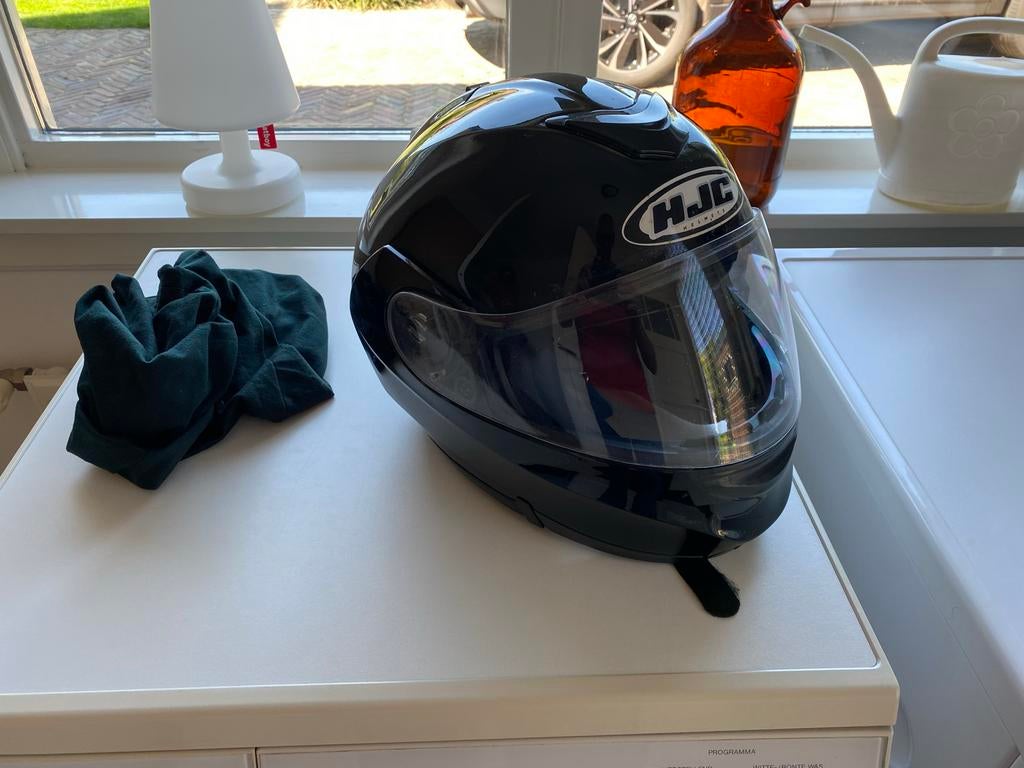 HJC motorhelm, maat S 56/58, Motoren, HJC, Ophalen of Verzenden, Integraalhelm, S