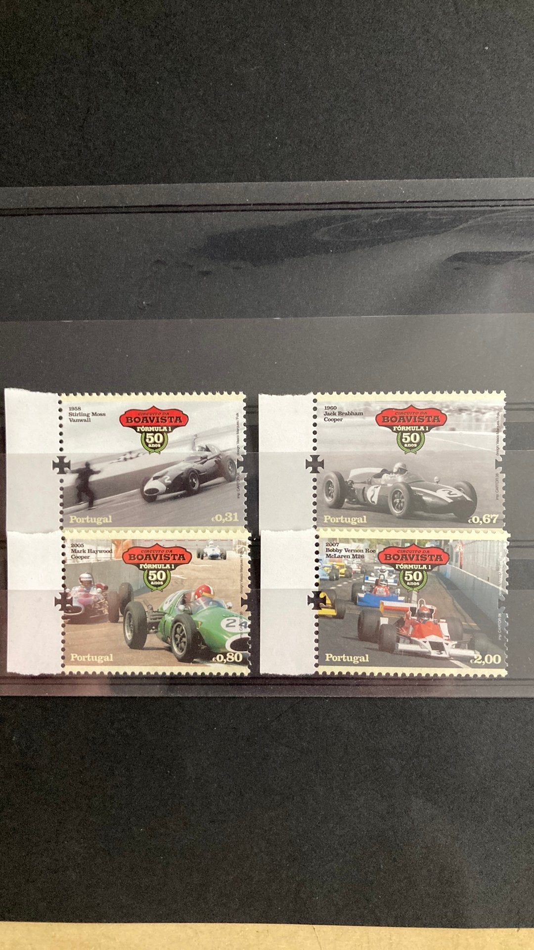 Portugal 3313/16 auto Formule 1 post fris/1673, Postzegels en Munten, Ophalen of Verzenden, Auto's