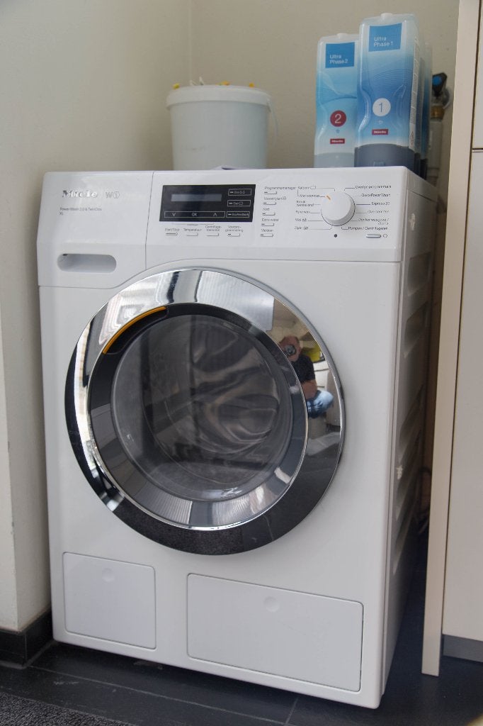 Miele wasmachine TwinDos, Witgoed en Apparatuur, Wasmachines, Ophalen, Gebruikt, 8 tot 10 kg, 1600 toeren of meer