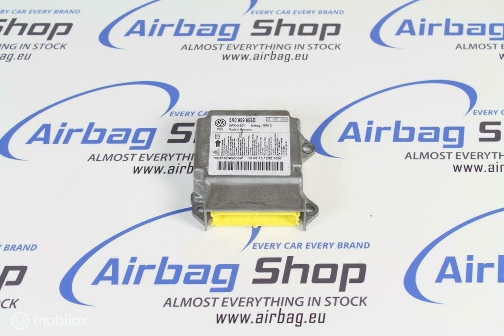 Airbag module Volkswagen Golf 6 (2015), Gebruikt, Ophalen of Verzenden
