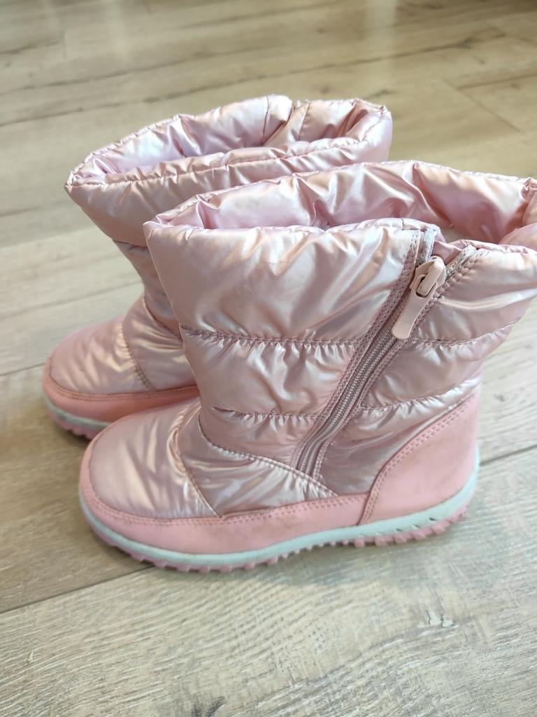 Roze ski boots voor meisjes - Maat 34, Ophalen of Verzenden, Gedragen, Roze, Snowboots