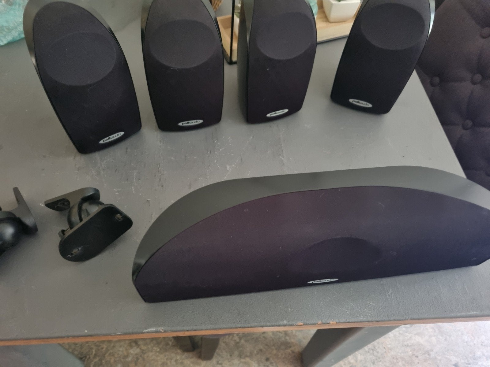 Polk audio 5.1 set, Audio, Tv en Foto, Home Cinema-sets, Overige merken, Soundbar, 70 watt of meer, Ophalen of Verzenden