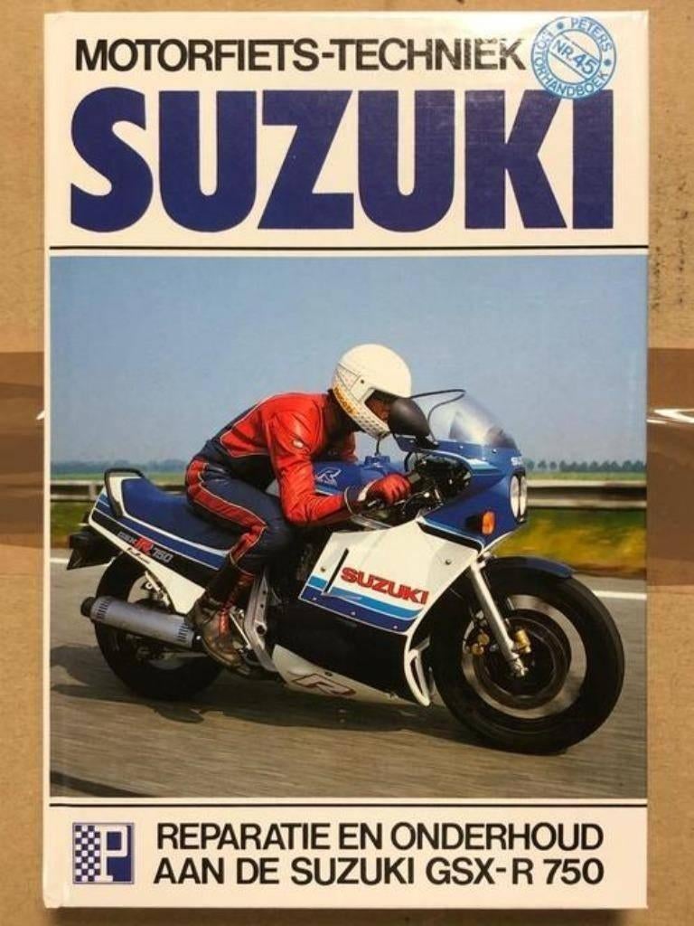werkplaatshandboek SUZUKI GSX-r750 GSXR750 1985-1986*€17,49, Motoren, Handleidingen en Instructieboekjes, Ophalen of Verzenden