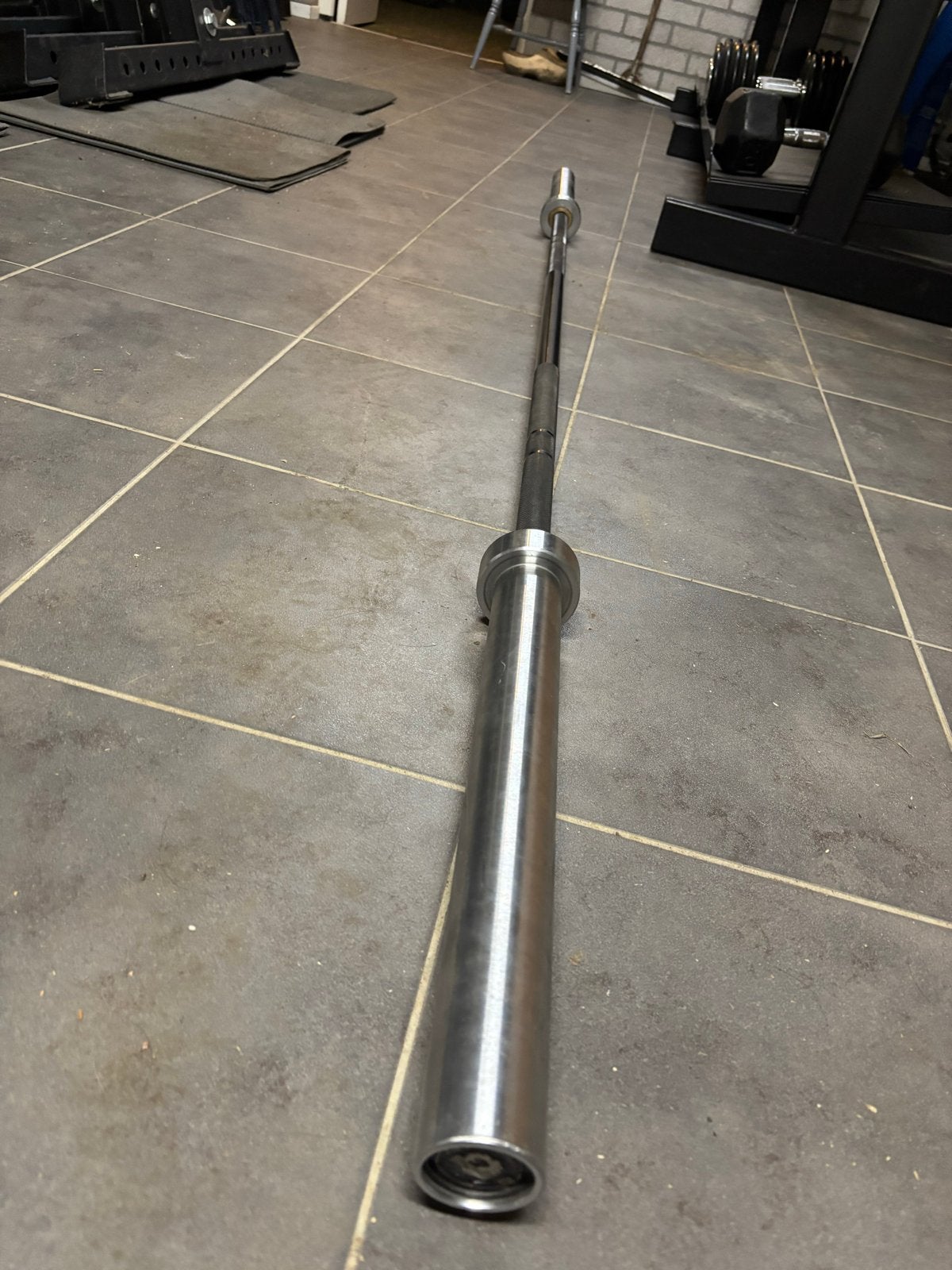 Crossmaxx Competitiebarbells - Heren en Dames, Ophalen, Crossmaxx, Zo goed als nieuw, Crossmaxx