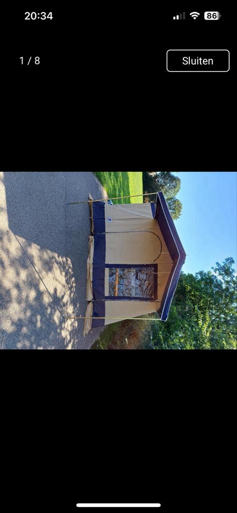 De Wit Schijndel Barcelona tent - Mooie staat, Caravans en Kamperen, Ophalen, Zo goed als nieuw, Tot en met 4