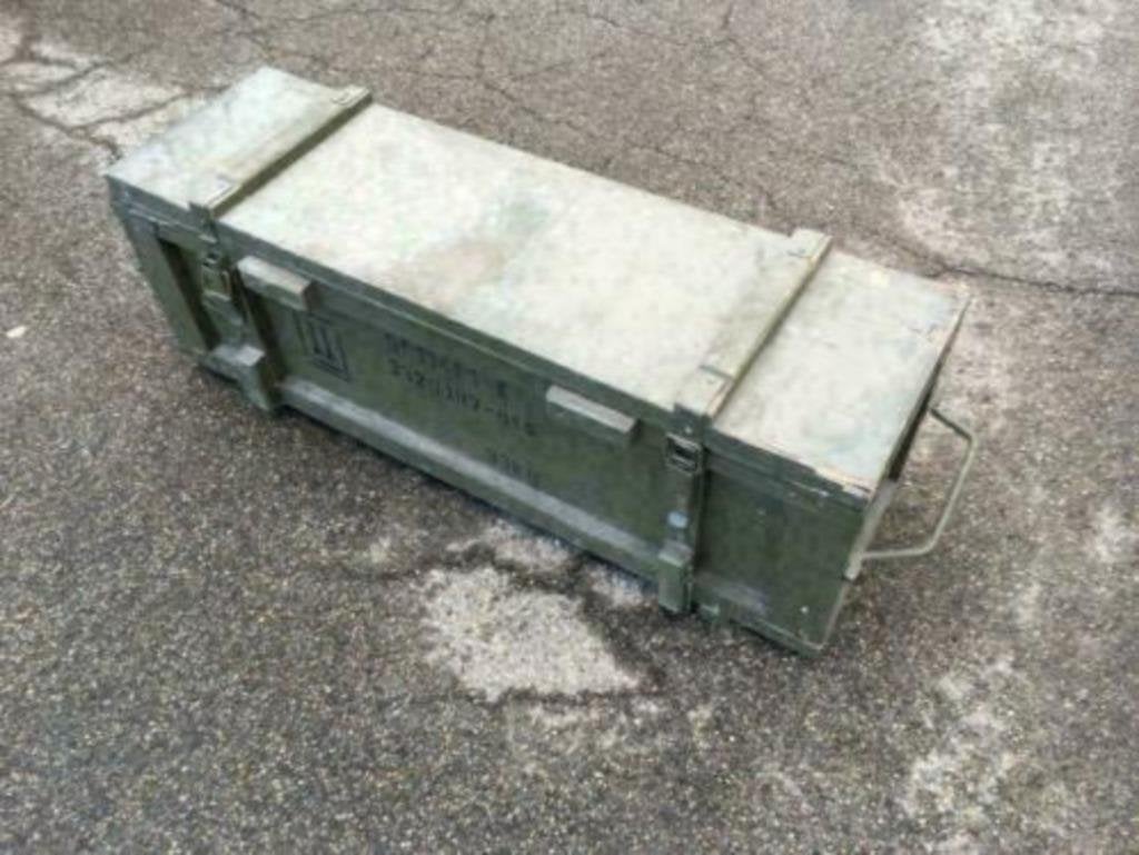 Grote legerkisten , munitiekisten, legerspullen , decoratie, Ophalen of Verzenden, Gebruikt
