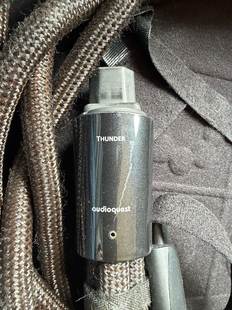 AudioQuest Thunder High-Current AC 3m met verpakking/factuur, Ophalen of Verzenden, Gebruikt, 2 tot 5 meter, Overige kabels