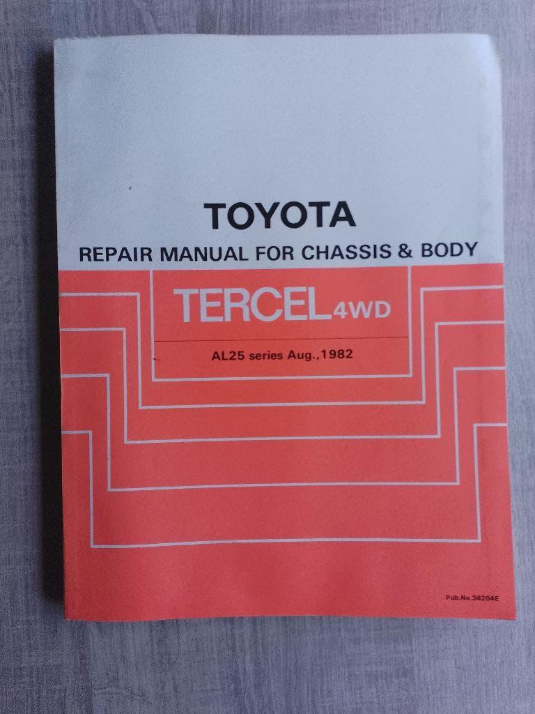 Toyota Tercel 4WD  dealer werkplaatsboek, Boeken, Auto's | Boeken, Ophalen of Verzenden, Gelezen, Toyota