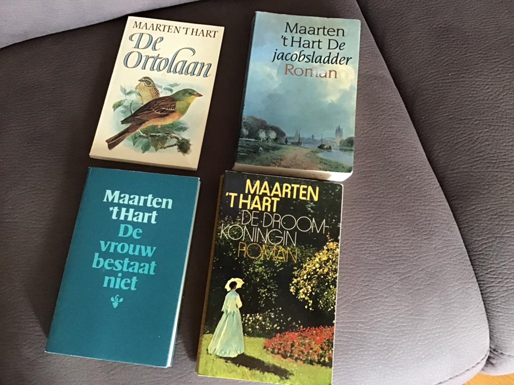 Maarten 't Hart Boeken Collectie (4 stuks), Ophalen of Verzenden, Gelezen, Nederland