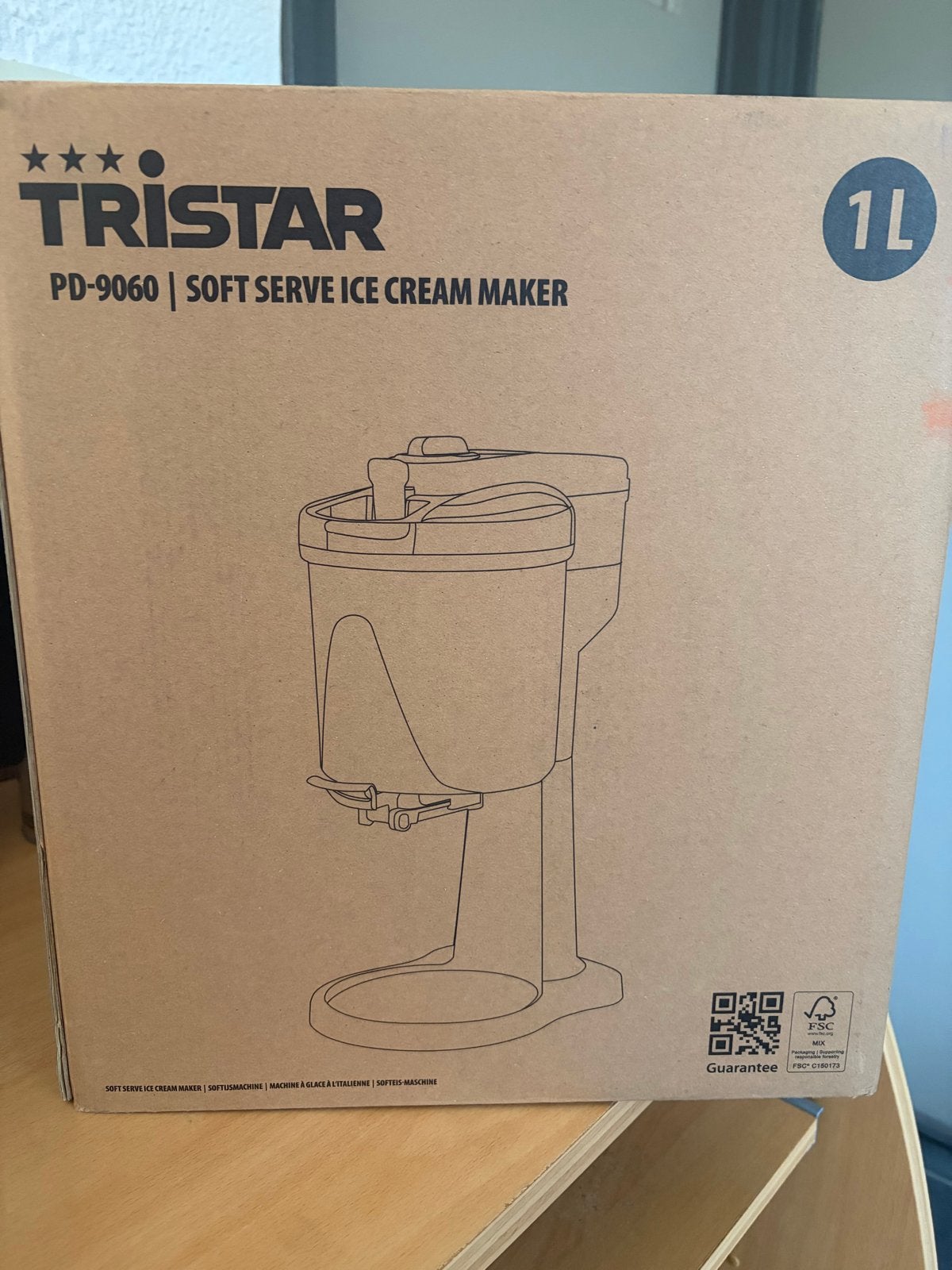 Tristar PD-9060 Soft Serve IJsmachine - Zo goed als nieuw, Ophalen, Zo goed als nieuw