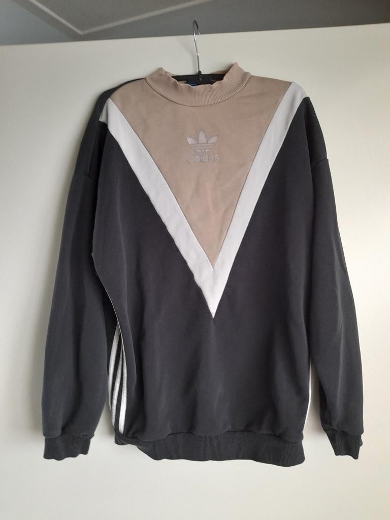 Dames sweater adidas mt M/L, Adidas, Ophalen of Verzenden, Gedragen, Zwart