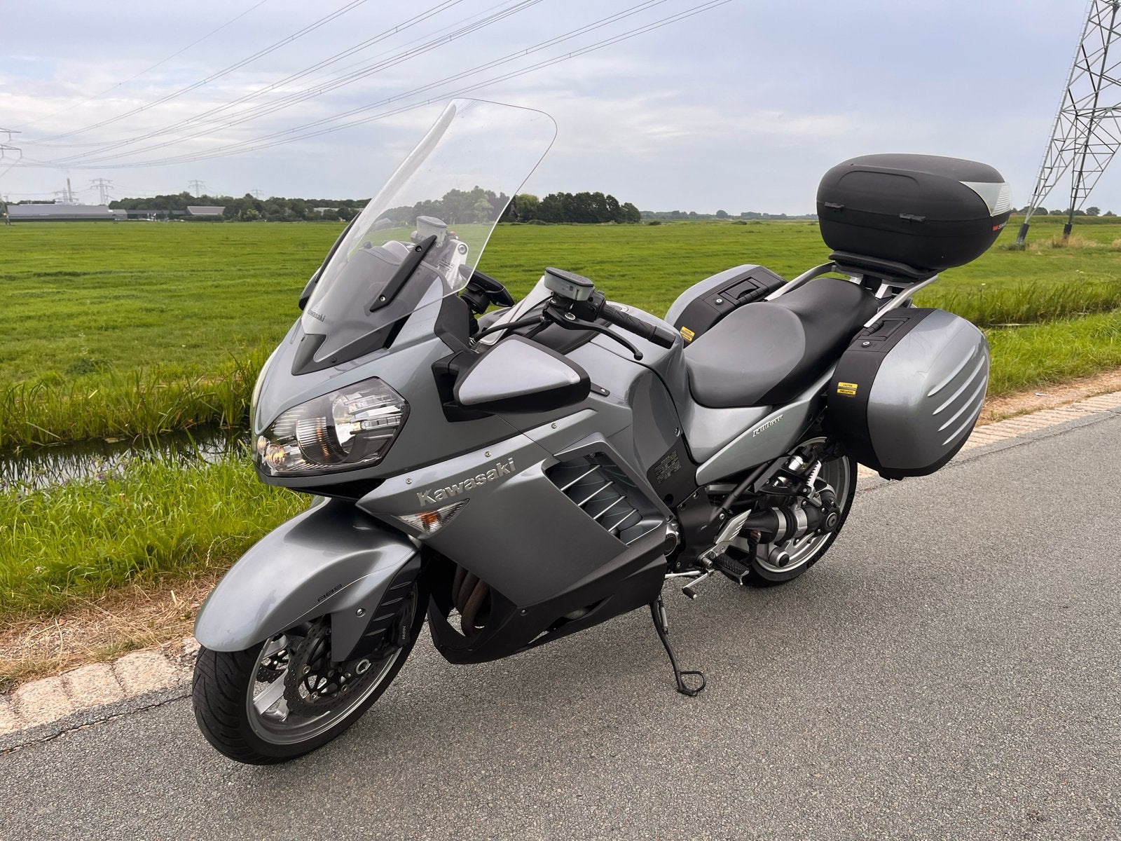 Kawasaki GTR 1400 - Hoge en originele ruit, Ophalen, Gebruikt