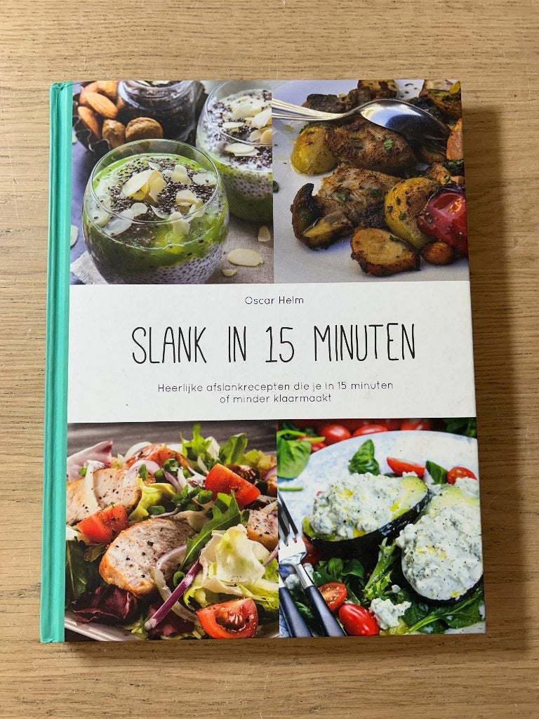 Slank in 15 Minuten | Oscar Helm, Boeken, Ophalen of Verzenden, Zo goed als nieuw