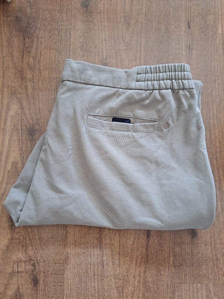 Mr Marvis 'Baristas' pantalon broek, ZGAN,  beige,  W38 L34, Beige, Maat 56/58 (XL), Ophalen of Verzenden, Zo goed als nieuw