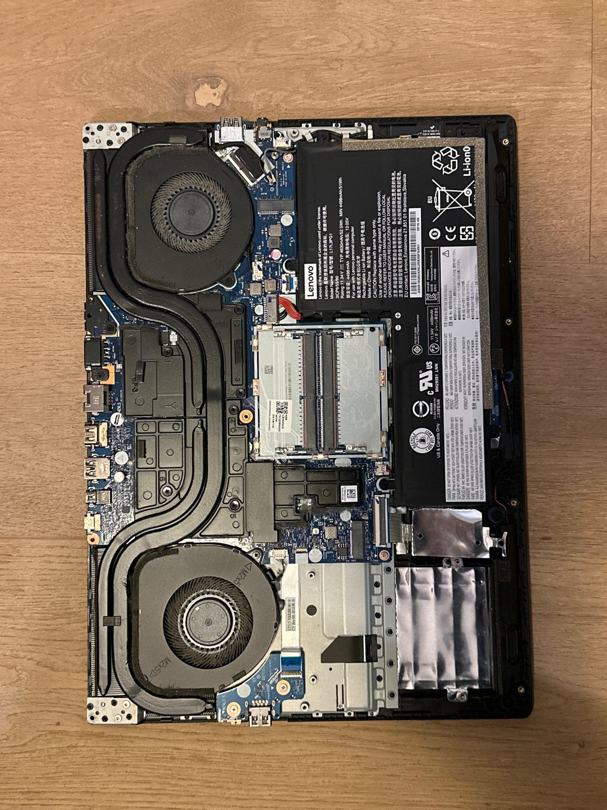 Lenovo Legion Y530-15ICH voor onderdelen (excl. HDD's), 15 inch, Ophalen of Verzenden, Gaming, Niet werkend