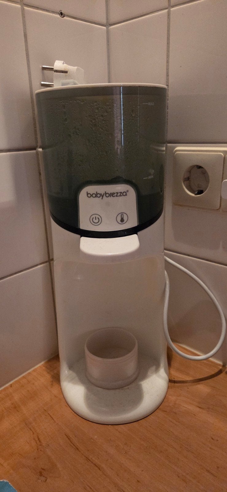 Baby Brezza Flessenwarmer - Zo goed als nieuw, Ophalen, Zo goed als nieuw, Flessen- of potjesverwarmer