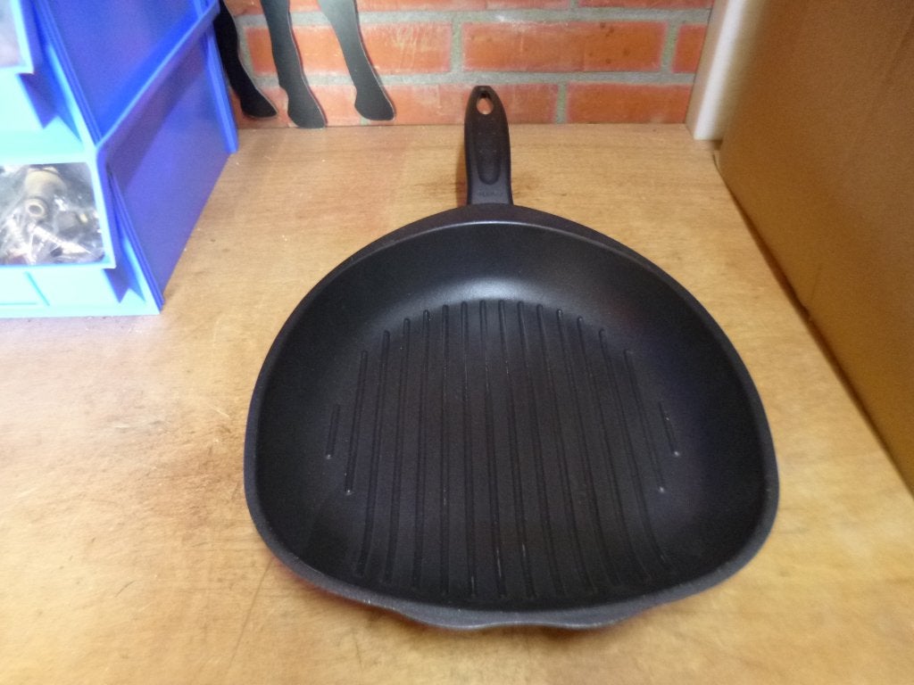 Grillpan, Koekenpan, Antiaanbaklaag, Aluminium, Ophalen of Verzenden