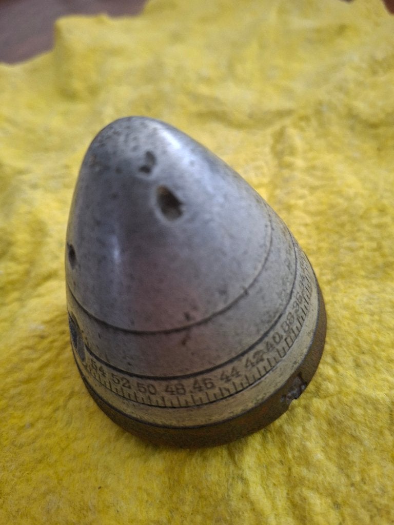 tijdontsteker artellerie granaat ws WW I (inert), Ophalen of Verzenden, Landmacht, Nederland, Overige typen