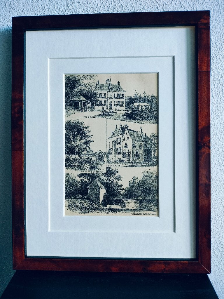 Craandijk Litho Vorden Den Bramel 1880 (48), Ophalen of Verzenden