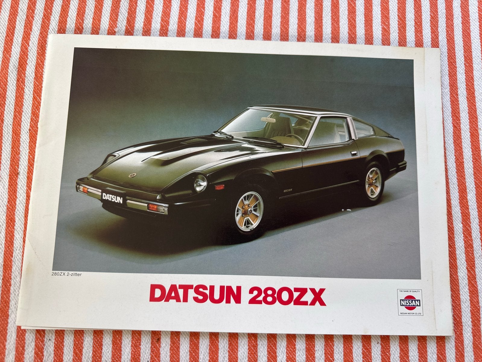 Datsun 280 ZX brochure uit 1980 + leaflet - 22 pagina's, Ophalen of Verzenden, Gelezen, Nissan