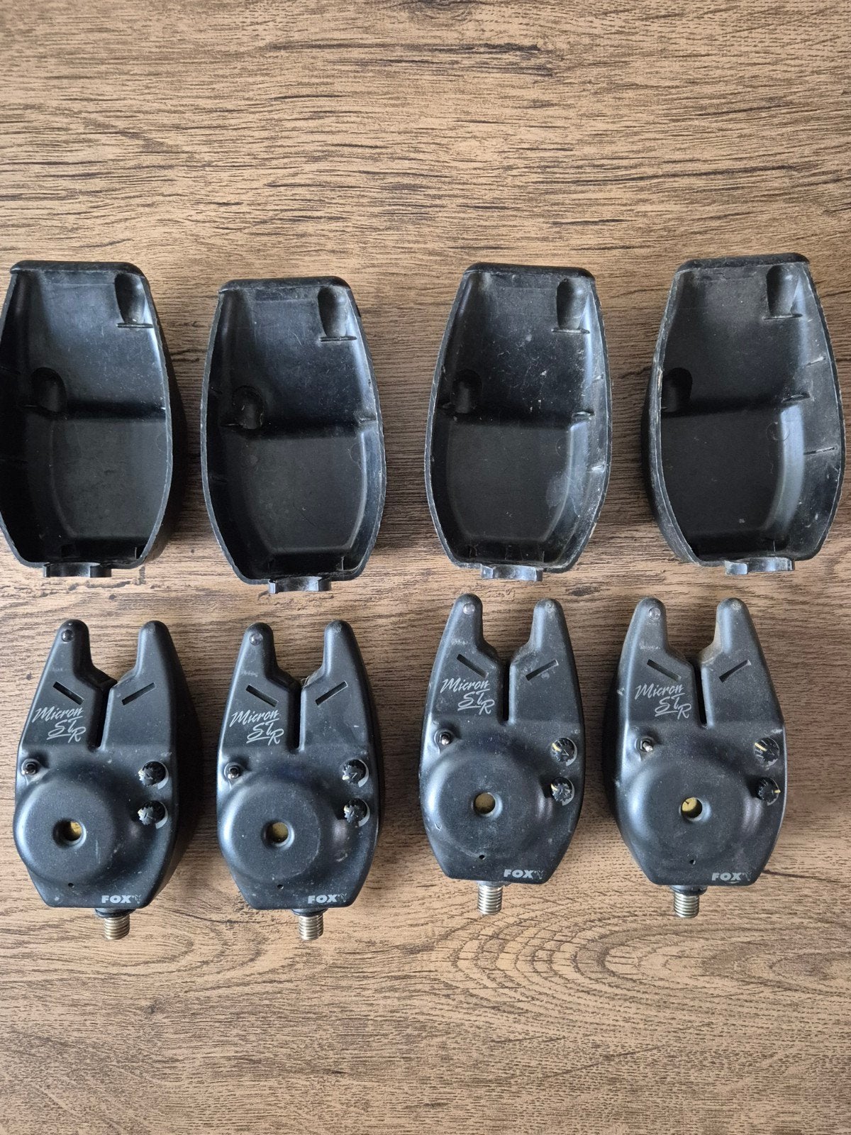 fox micron str bleu set van 4 zonder ontvanger, Watersport en Boten, Ophalen of Verzenden, Gebruikt, Overige typen