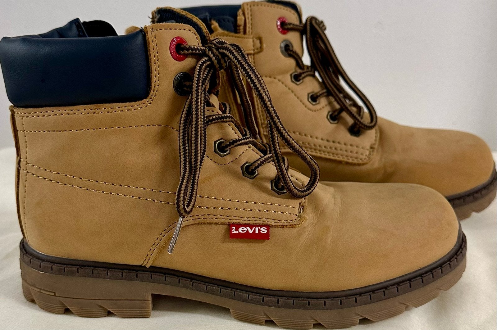 Levi's kinderlaarzen maat 35 - Zo goed als nieuw, Ophalen of Verzenden, Zo goed als nieuw, Jongen of Meisje, Laarzen