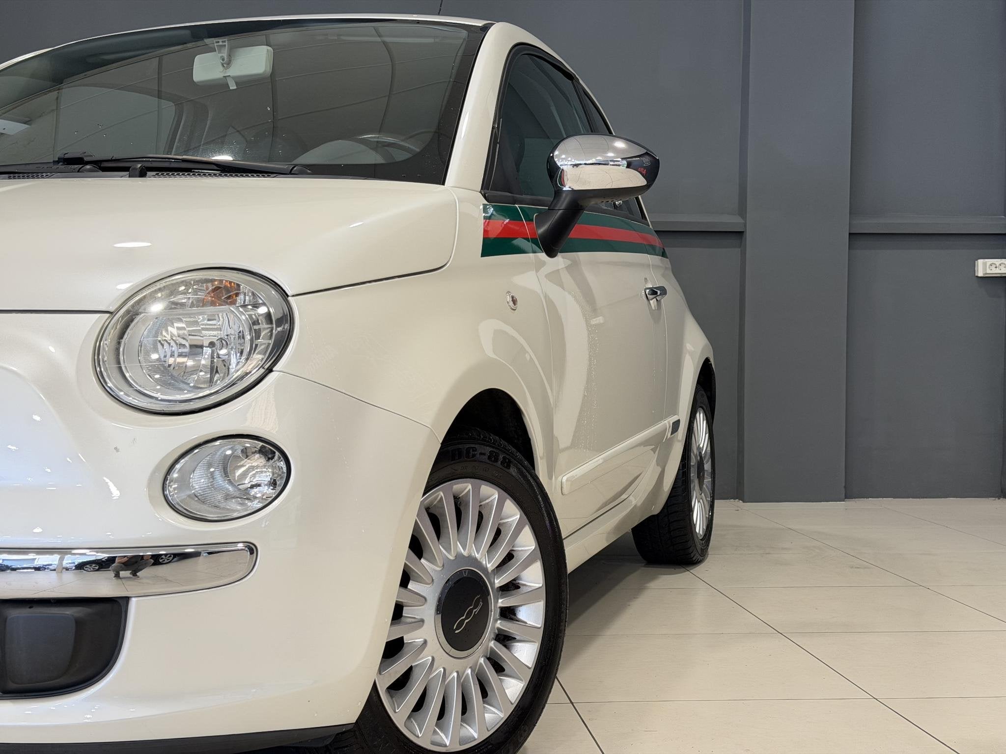 Fiat 500 1.2 Sport Gucci Automaat | Trekhaak | Lederen bekle, Euro 5, Gebruikt, 1242 cc, 69 pk