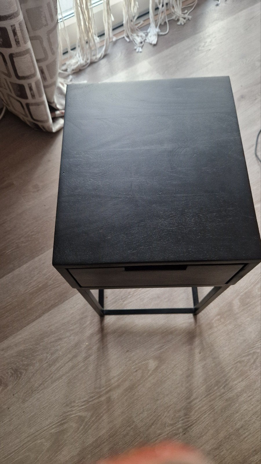 3 Strakke Nachtkastjes Zwart - 30x35x56 cm, Huis en Inrichting, Ophalen