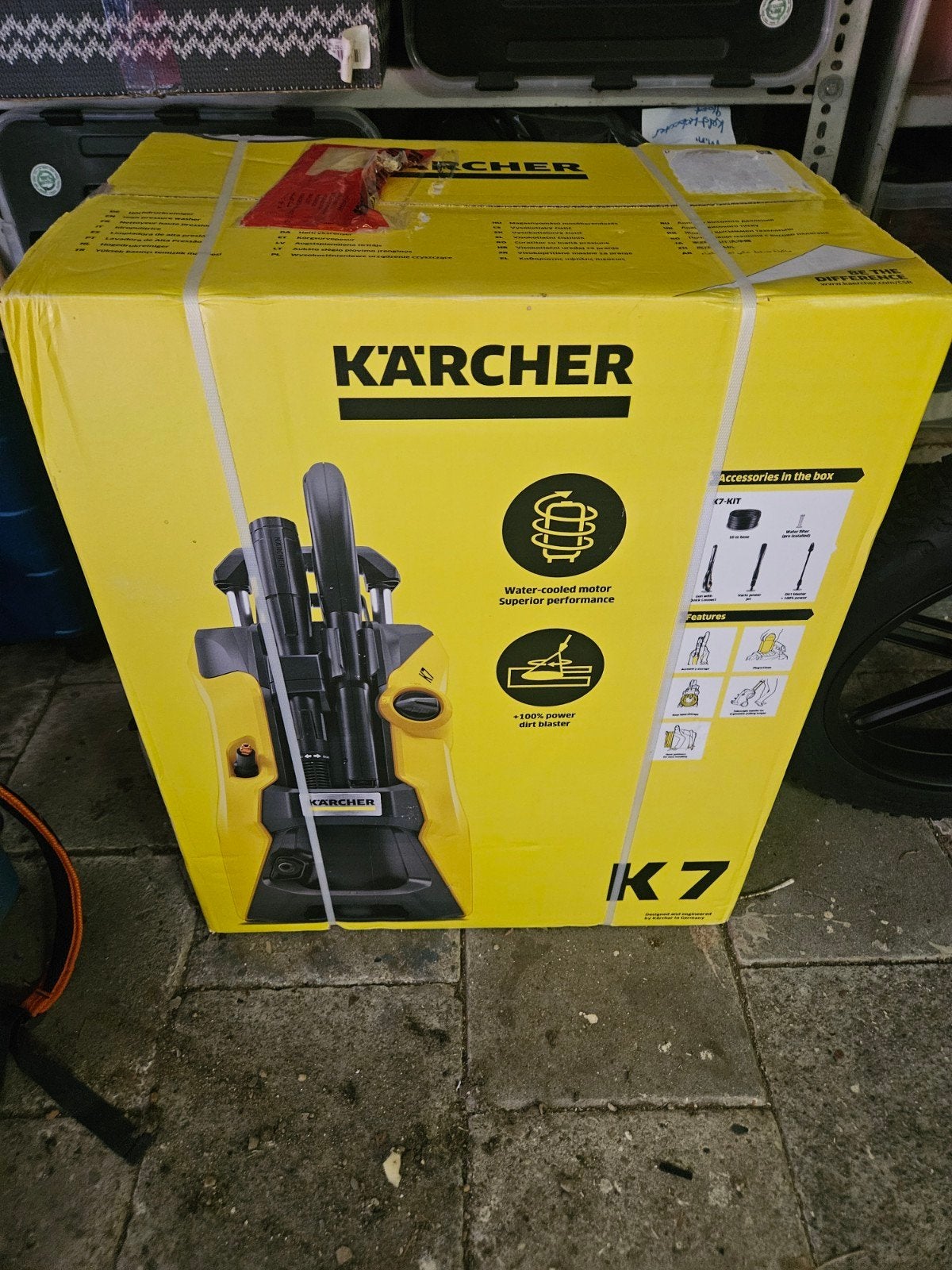 Kärcher K7 Hogedrukreiniger - Nieuw in doos, Tuin en Terras, Hogedrukreinigers, Nieuw, Elektrisch, Ophalen