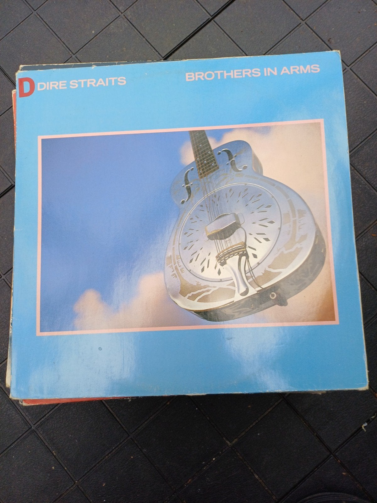 Elpee dire straits brother in arms, Ophalen, Gebruikt, 12 inch