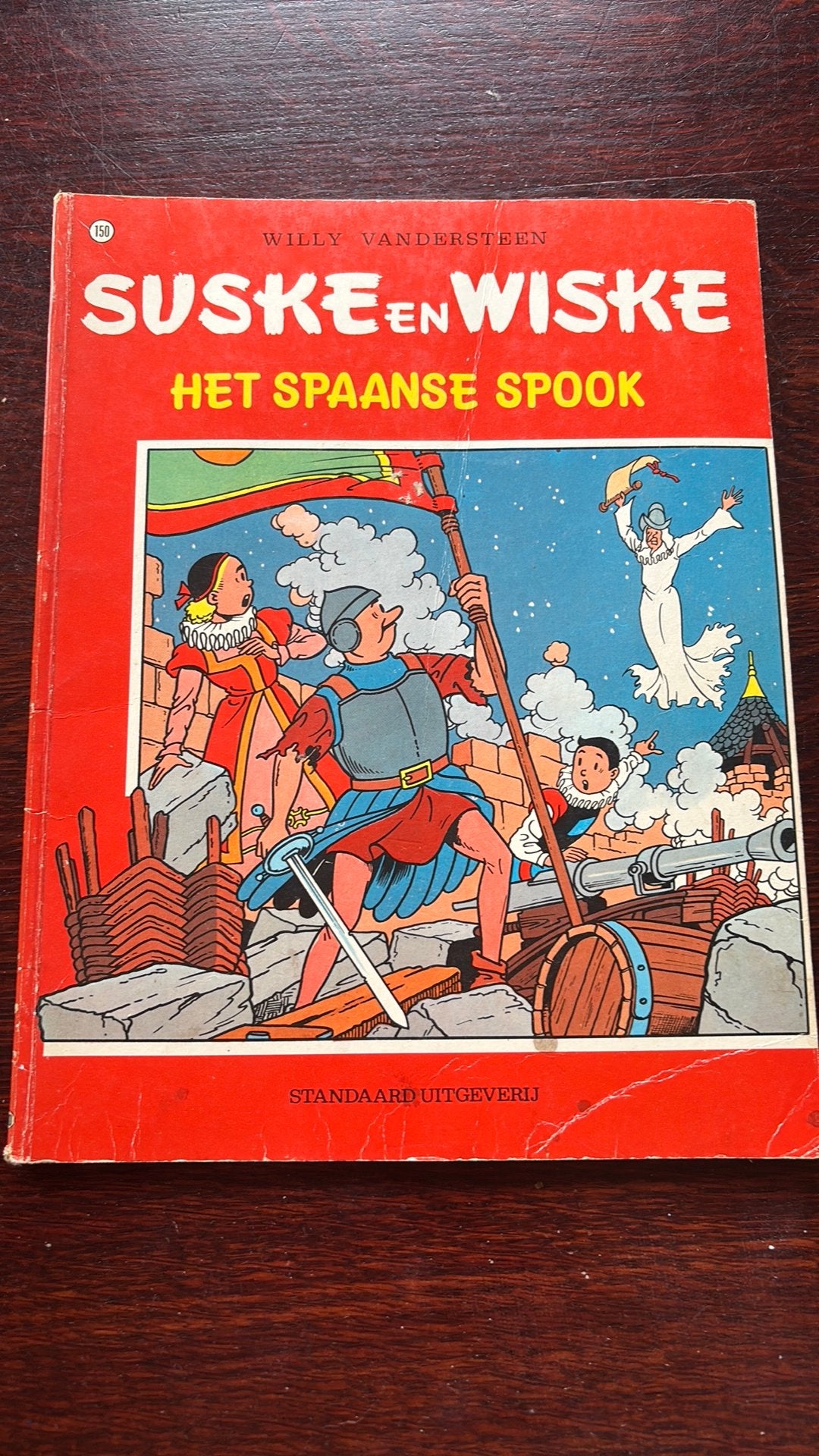 Suske en wiske 150 / Het spaanse spook, Boeken, Eén stripboek, Ophalen of Verzenden, Zo goed als nieuw
