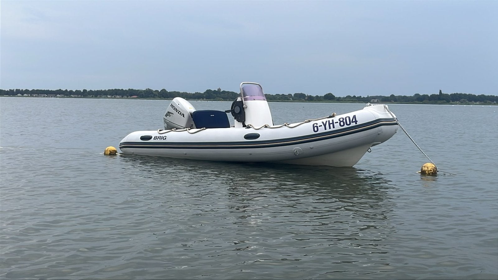 BRIG Falcon 450L RIB met Honda BBM trailer, 4 m, Brig, 2 m, 40 pk