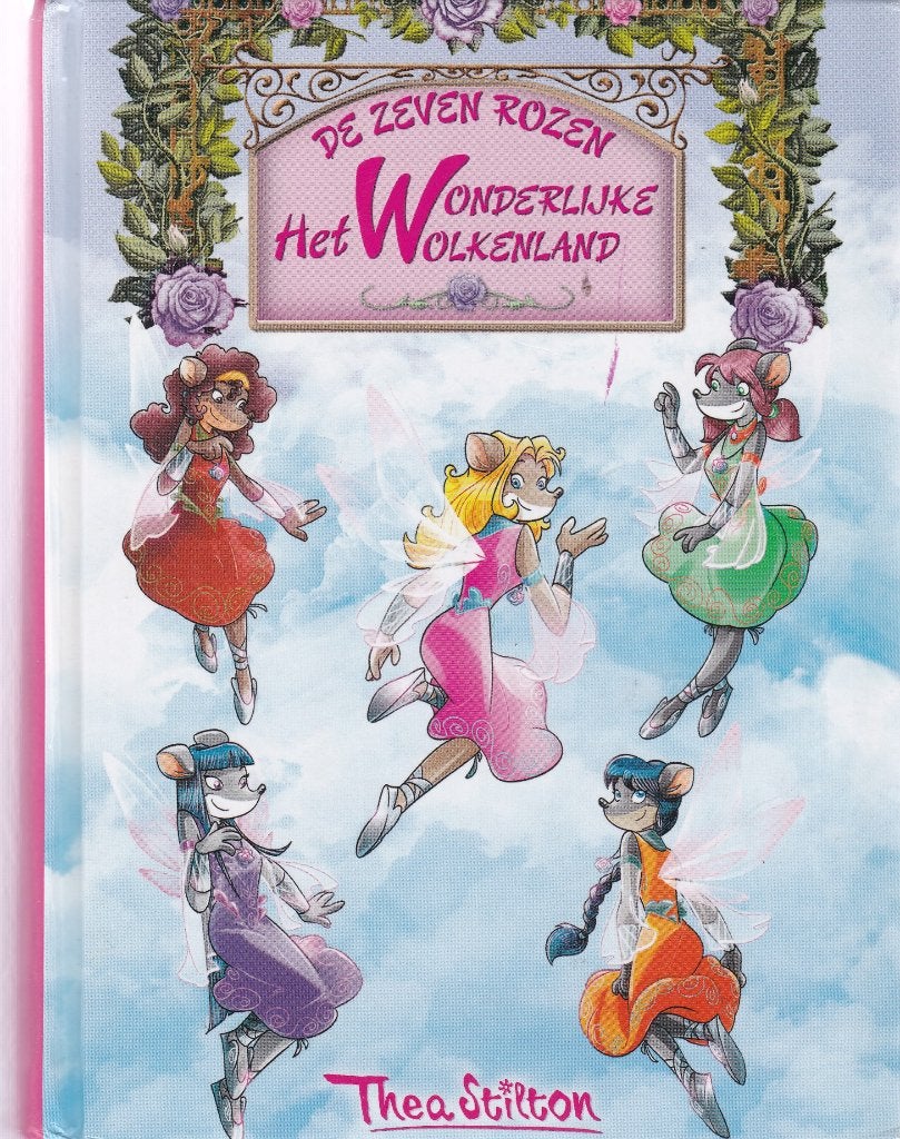 Thea Stilton Het Wonderlijke wolkenland , serie Zeven Rozen, Ophalen of Verzenden, Zo goed als nieuw, Fictie algemeen