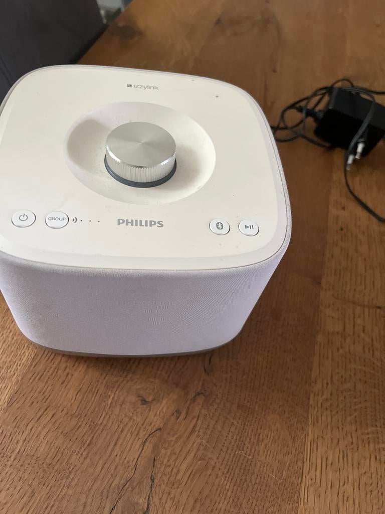 Philips Izzylink Bluetooth Speaker - Wit, Audio, Tv en Foto, Luidsprekers, Philips, Ophalen of Verzenden, Zo goed als nieuw, Minder dan 60 watt