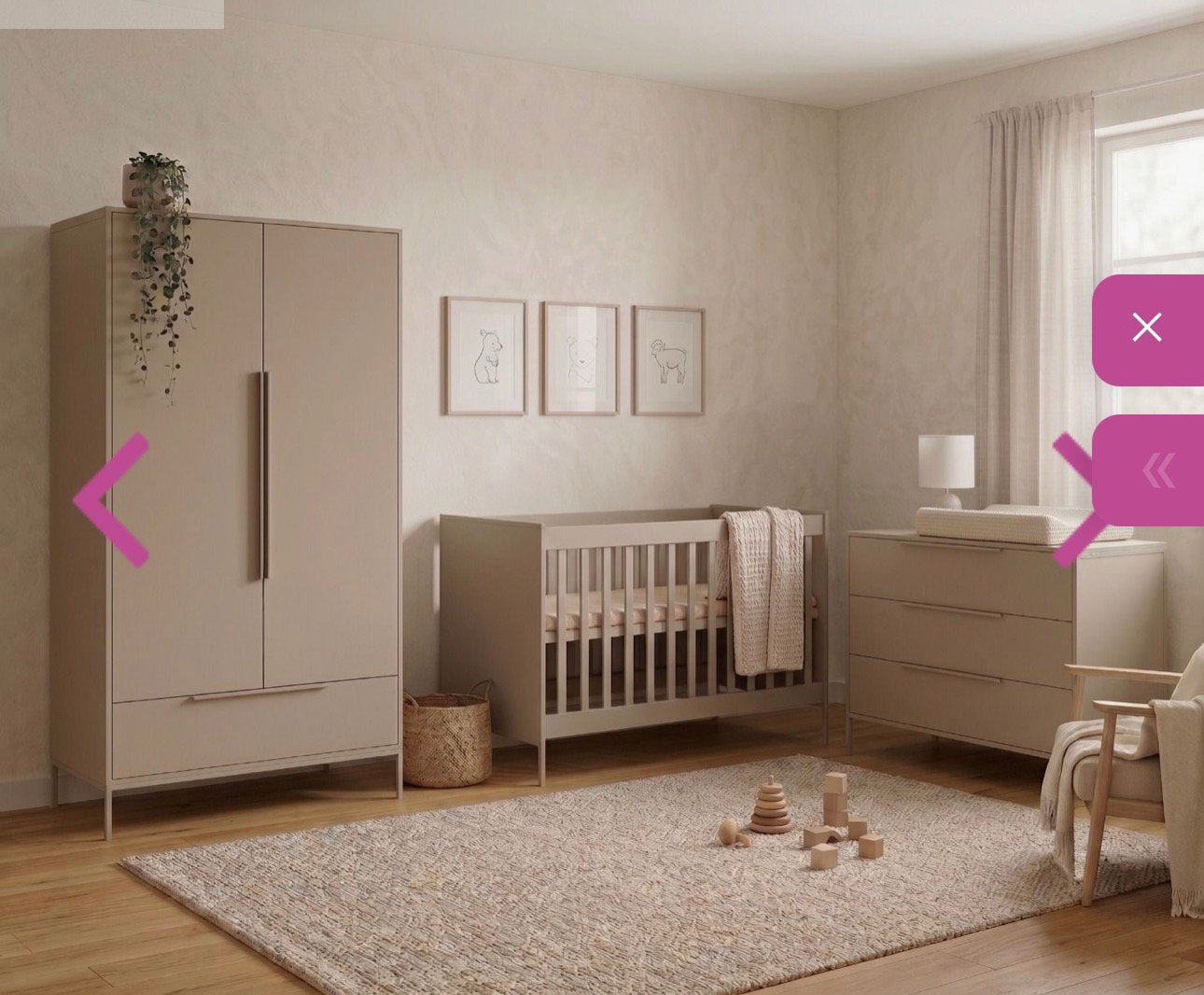 Complete kinderkamer, Ophalen, Zo goed als nieuw, Jongetje of Meisje