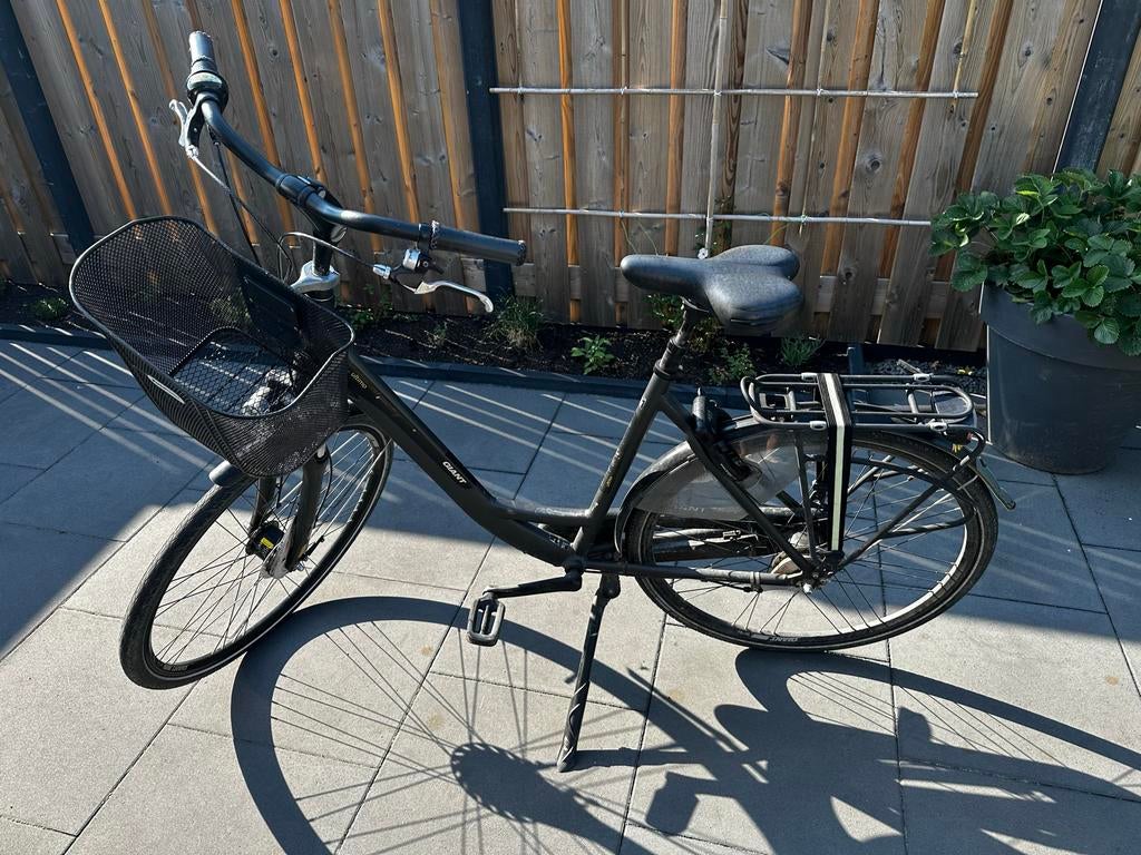 Giant Fiets - Zwart, zonder fietsmand, Ophalen, Velgrem, Versnellingen, Giant